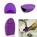Hotrose® Silicone Cosmetic Makeup Brush Finger Glove Hand Cleaning Tools Brush Cleaner Tool(3 color,send at random)
