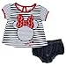 Minnie Mouse Girls Americana Swing Top and Bloomers Set (Baby)