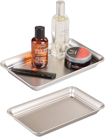 Amazon.com: MDesign - Organizador de almacenamiento de tocador de baño