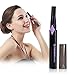TOUCHBeauty Eyebrow Hair Trimmers for Women Facial Body Hair Shaver with 2 Cutting Head Battery Powered AS-1158