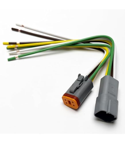 小物 G-trans Amazon.com: Grote 66863 Hard-Shell Connector Pigtail (Male