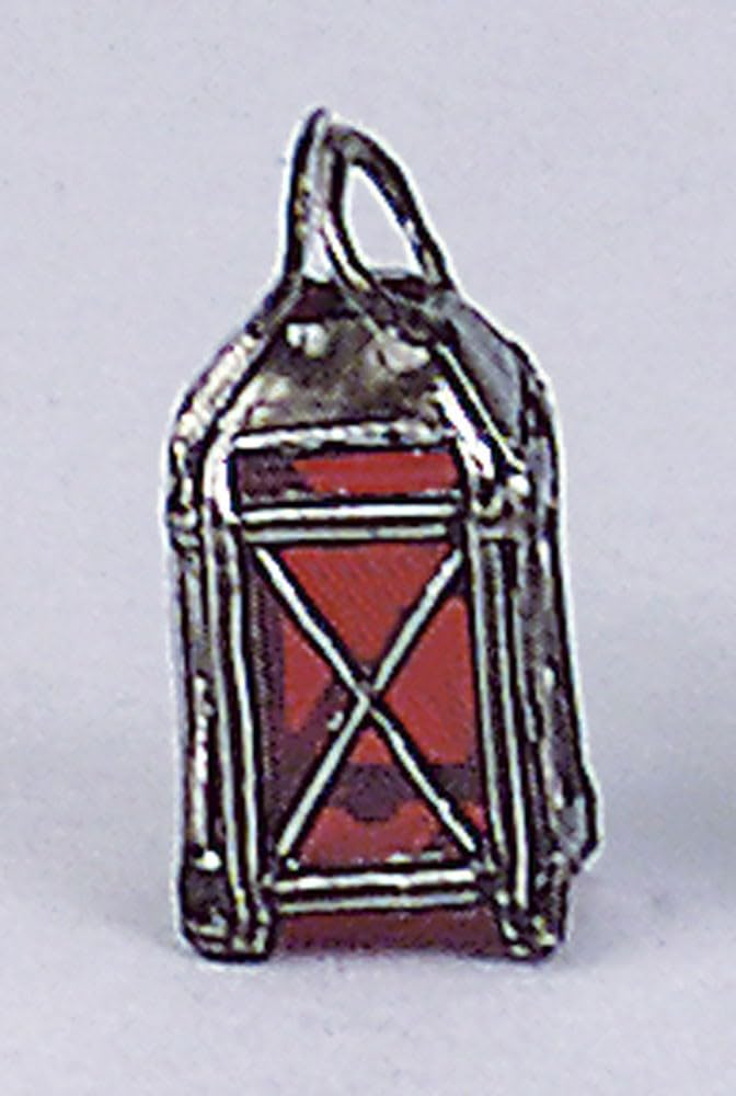 Rulke Rulke020622 20 mm Red Nativity Lantern Tin