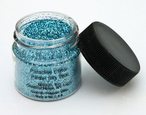 mehron Paradise Glitter - Pastel Sky Blue