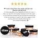 Bellaterra Cosmetics Mineral Powder Foundation | Long-Lasting All-Day Wear | Buildable Sheer to Full Coverage – Matte | Sensitive Skin Approved | Natural SPF 15 (Latte) 9 grams