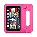 MoKo Case for Fire HD 6 - Kids Shock Proof Convertible Handle Light Weight Super Protective Stand Cover for Amazon Kindle Fire HD 6 Inch 2014 Tablet, MAGENTA