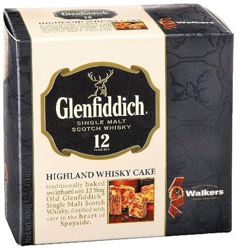 Кекс walkers гленфиддих с виски 400г (039047003934)