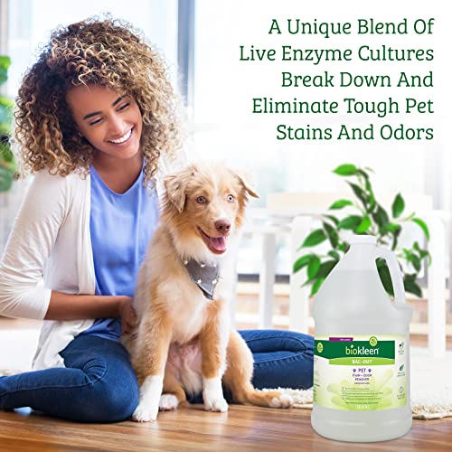 Biokleen BacOut Pet Stain Remover 2 Gallon Enzymatic, Natural