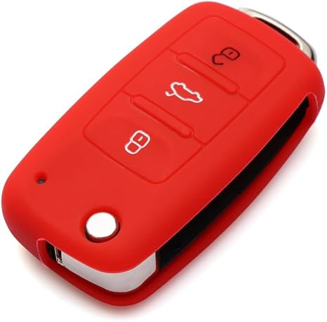 Amazon Com 9 Moon Silicone Remote Flip Key Fob Silicone Case Cover For Vw Volkswagen New Automotive