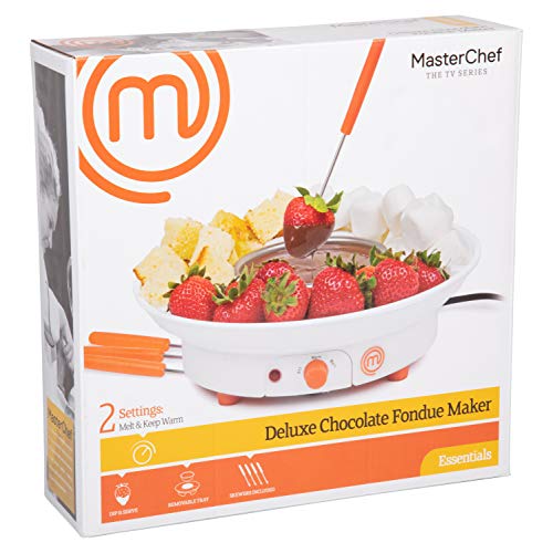 MasterChef Chocolate Fondue Maker Deluxe Electric Dessert Fountain