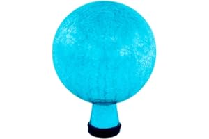 Achla Designs 6-Inch Crackle Gazing Globe Ball, Teal