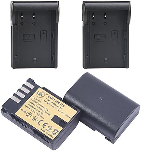 QiaoJL 2x Replacement battery pack for Panasonic DMW-BLF19E DMW-BLF19 BLF19