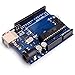AUKUYEE CNC Shield Contoller Kits for 3D Printer, Includes CNC Shield V3.0,Nema 17 Stepper Motor, A4988 Stepper Motor Driver, Heat Sinks, Perfectly Compatible with GRBL