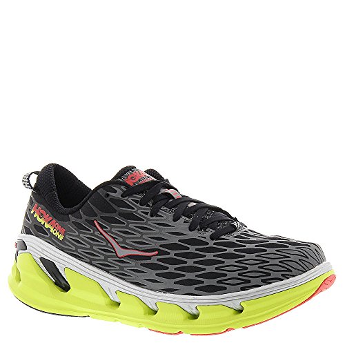 Hoka One One Vanquish 2 Running Sneaker Shoe - Black/Acid - Mens - 10.5