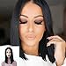 Dovie Hair Glueless Silky Straight Short Bob Wig Brazilian Virgin Human Hair Wigs for Women Middle Part(12