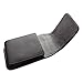 Galaxy S6, Galaxy S6 Edge Case, Bomea Leather Case Belt Clip Holster Pouch Cover for Samsung Galaxy S6, S6 Edge - Swivel Belt Clip with Magnetic Flip Closure (Also Fit with Another Case On) Black