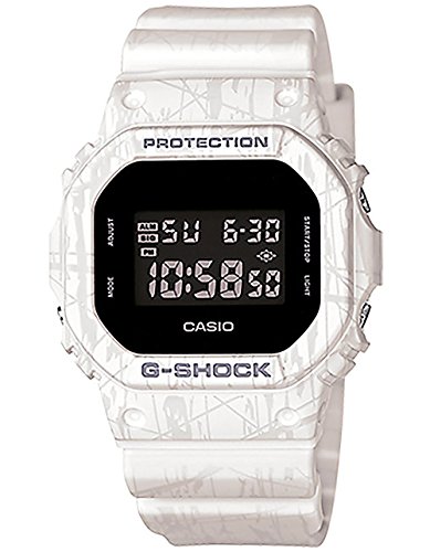 white digital g shock