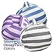 Sokos Bean Bag Chair, Premium Cotton Canvas Toy Organizer for Kids Bedroom, Storage for Your Boys and Girls Stuffed Animals and Blankets (38