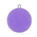 Fabal Silicone Brush Magic Dish Bowl Pot Pan Wash Cleaning Brushes Cooking Tool Cleaner Sponges Scouring Pads Kitchen Accessories (Purple)