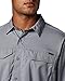 Columbia Men's Silver Ridge Lite Long Sleeve Shirt, Medium, Grey Ash