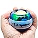 NSD Power Lit Spinner Gyroscopic Wrist and Forearm Exerciser Featuring LED Light, Blue