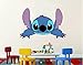 Stitch, reaching, peeking,Lilo, laptop, car 3D Wall Decal Sticker 7