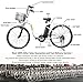 NAKTO 26″ City Electric Bicycle Assisted Bicycle for Women with Removable 36V 10A Large Capacity Lithium Battery and Chargerthumb 1