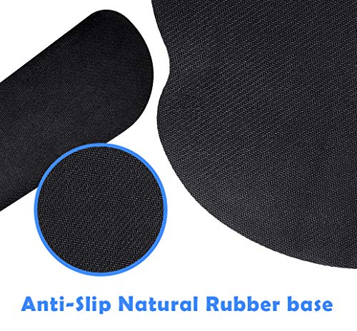 2 Premium Memory Foam Keyboard Wrist Support Bar and Mouse Wrist Rest Pads Set- for Comfortable Typing &Wrist Pain Relief Mouse Pad with Wrist Support Bar - Thumbnail 4