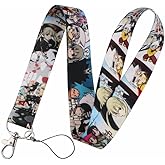 Pinstant Soul Eater Anime Manga 17.7" Neck Lanyard Keychain Holder ID Badge Mobile Phone Pin Strap