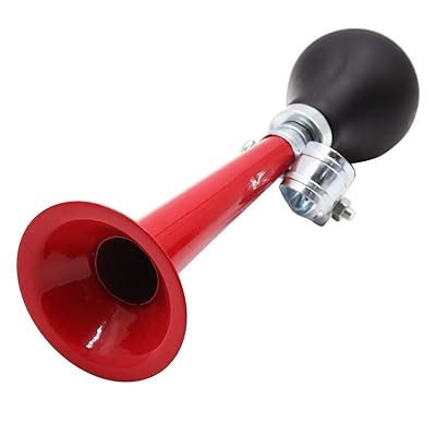 Retro Bike Bugle Horn with Squeeze Bulb Red Kuwait Ubuy