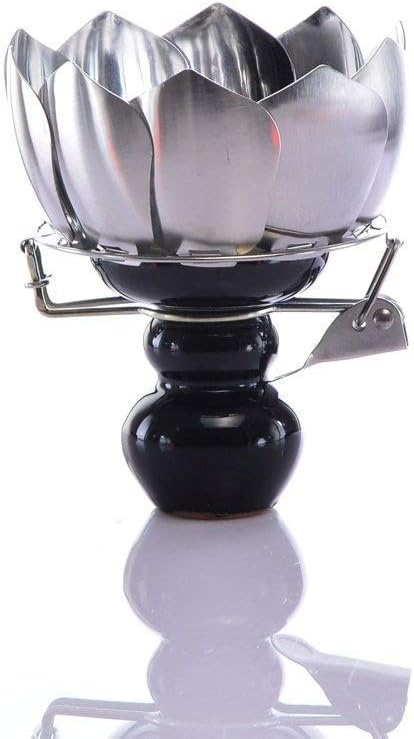 2 in 1 Hookah Smoking Set Shisha Hookah Ceramic Bowl Tobacco Holder Bowl Charcoal Stove Burner Heat Keeper Foil Charcoal Holder with Wind Cover, Blue