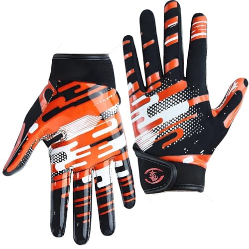 faralite Youth Football Gloves Orange