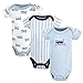 Luvable Friends baby girls Cotton Preemie Bodysuits Bodysuit, Train, Preemie US
