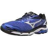 Mizuno Men's Wave Inspire 13 Running Shoe, Strong Blue/Silver, 9.5 D US