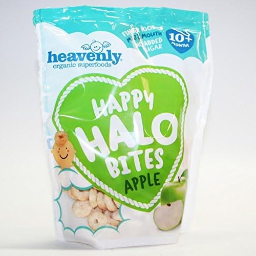 Heavenly Tasty Organics | Happy Halo Bites - Apple | 3 x 60g