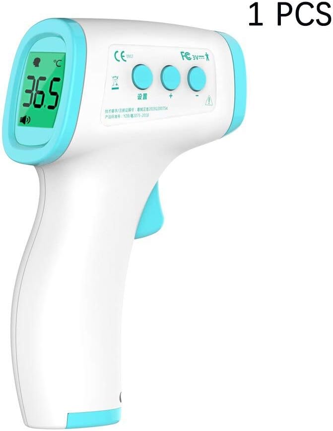 Mazurr Infrared Forehead Digital Thermometer Gun for Baby and Adults, No Touch Instant Results(1PCS)