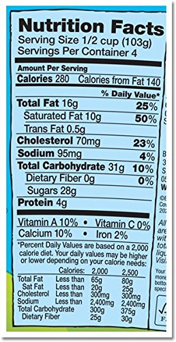Ben & Jerry's - Vermont's Finest Ice Cream, Non-GMO - Fairtrade - Cage-Free Eggs - Caring Dairy - Responsibly Sourced Packaging, Americone Dream, Pint (4 Count)