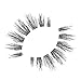 SocialEyes Vixen 3 Pack Bundle Cruelty Free Fake Eyelashes False Black
