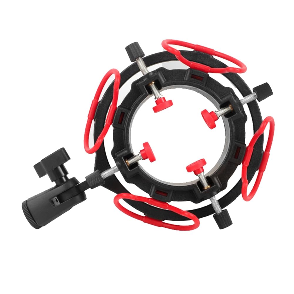 DHYAWUER Universal Microphone Shock Mount Adjustable Microphone Stand for All Microphones Size At 18mm-57mm