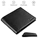 Mens Wallet Leather, Ztotop Slim Bifold RFID Blocking Wallet with 2 ID Window