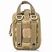 Honestptner Molle Pouch - Sturdy 600D Nylon Tactical Medical Pouch, Rip-Away EMT First Aid Bag