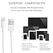 iPhone Charger, Lightning Cable 5Pack 3FT iPhone Charger Cables, USB to Lightning Wire Data Sync Charging Cord Compatible iPhone X/8 Plus/7 Plus/6s/6 Plus/6s Plus/5/5s/5c/iPad/iPod, White
