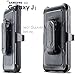 Samsung Galaxy Luna/Galaxy J1 (2016) J120 / Amp 2 / Express 3 case, COVRWARE [Aegis Series] Built-in [Screen Protector] Heavy Duty Full-Body Rugged Holster Armor [Belt Clip][Kickstand], Black