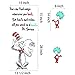 Runtoo Dr Seuss Quotes Saying Wall Decals Kids Educational Wall Stickers Children Reading Room Baby Nursery Wall Décor