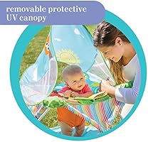 pop n jump portable activity center summer infant baby seat canopy folding