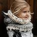 Be Nice Winter Kids Warm Knitted Hat Scarf Earflap Hood Hat Scarves Skull Caps with Ears (Gray) by Be-Nice
