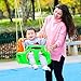 ANCHEER 3-in-1 Swing Seat for Kids 6 Months up, Anti-Flip Snug & Detachable Kids to Teens Swing Seat for Outside Playground Green