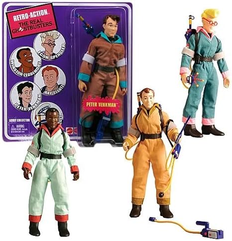 the real ghostbusters figures