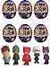 PJ Masks 6 New Plastic Surprise Eggs with 3D Character Figure