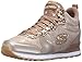 Skechers Originals Women's Retros OG 85 Glittler Girl Fashion Sneaker,Taupe/Gold,9 M US