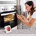Meat Thermometer, Bluetooth Wireless Digital Grill Thermometer,Smart BBQ Thermometer with 6 Upgraded Stainless Steel Probes, APP Remote Alarm Monitor for Grilling, Smoker Oven BBQ and Cooking